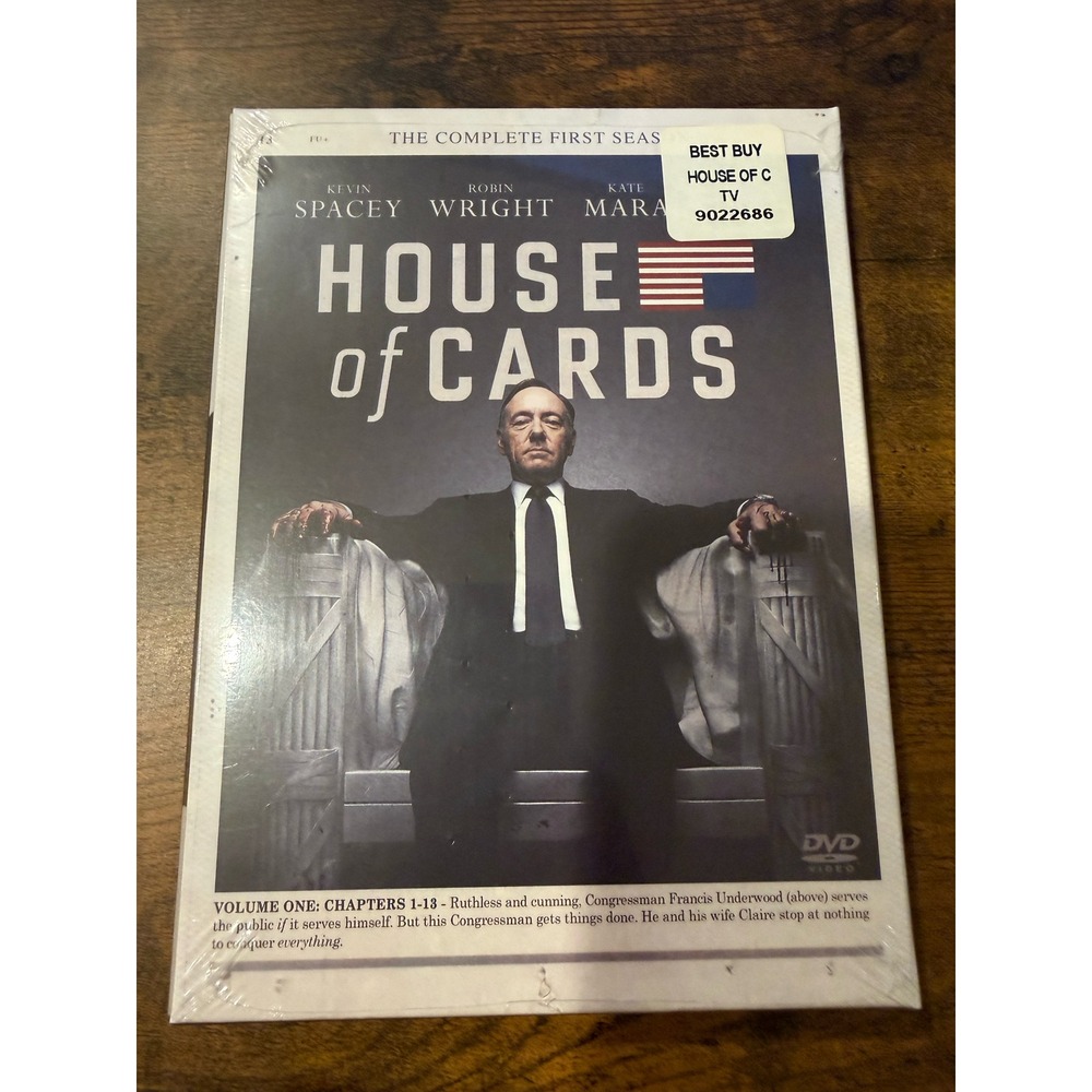 House of Cards The Complete First Season DVD Volume One Chapters 1-13 New Sealed